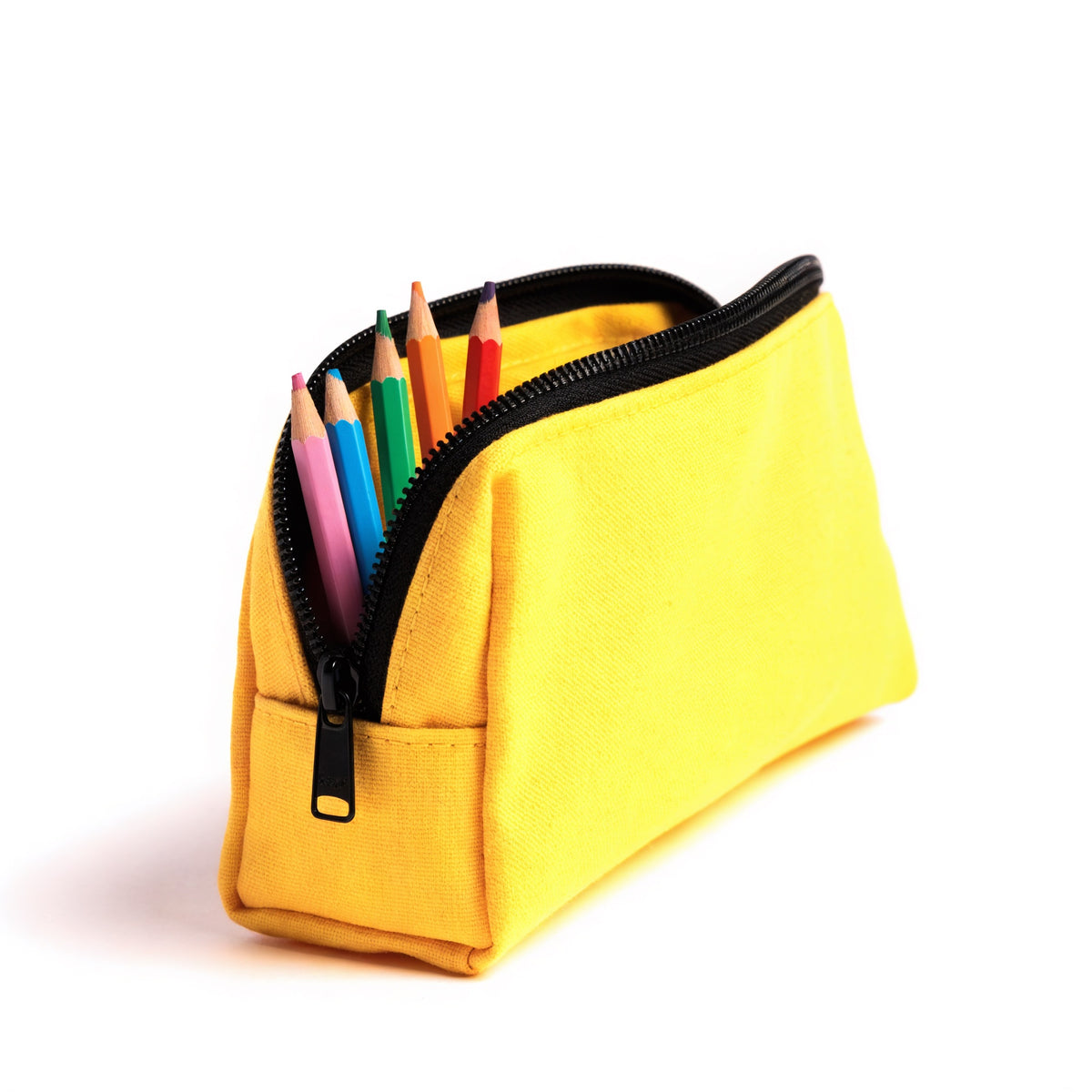 Astuccio Personalizzato con Nome — astuccio giallo aperto
