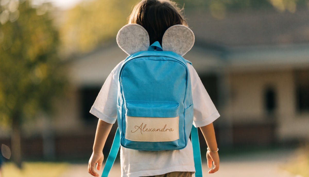 Zaino Animaletti Personalizzato con Nome — home bambino scuola v2