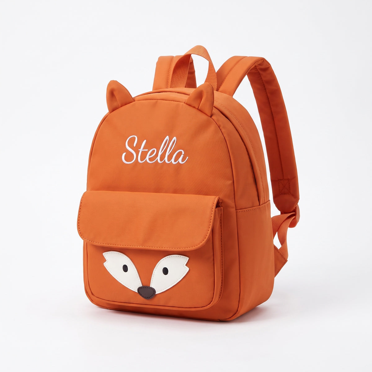 Zaino Animaletti Personalizzato con Nome — zaino animaletti arancione volpe packshot