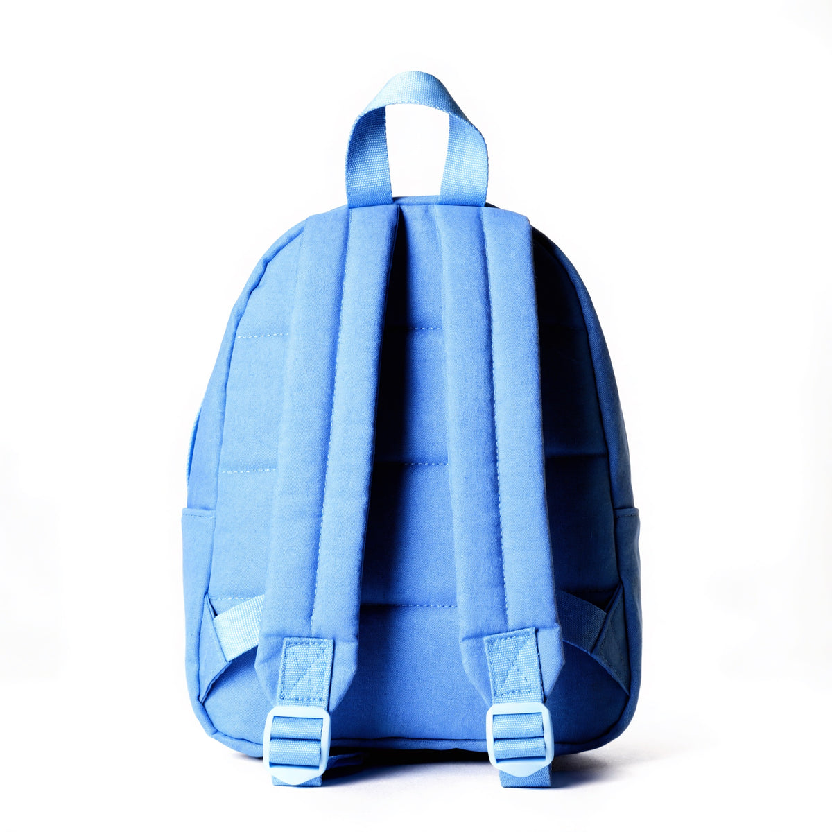 Zaino Animaletti Personalizzato con Nome — zaino animaletti azzurro retro